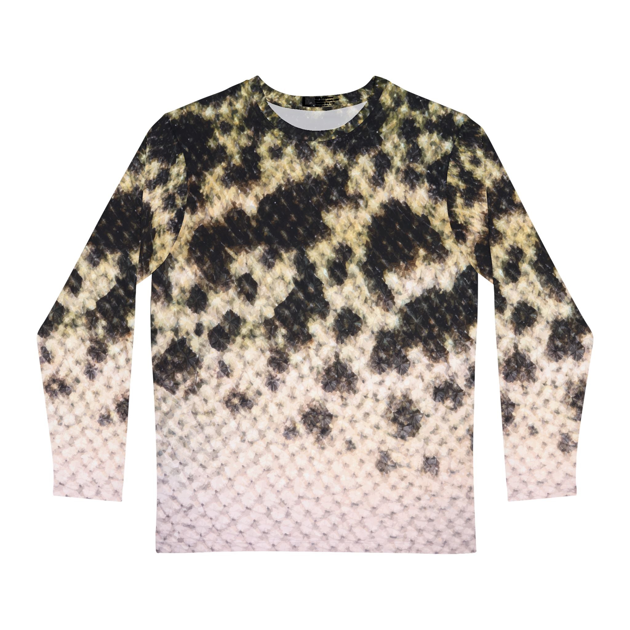 Black Crappie — Unisex Long Sleeve  (SPF 50+)
