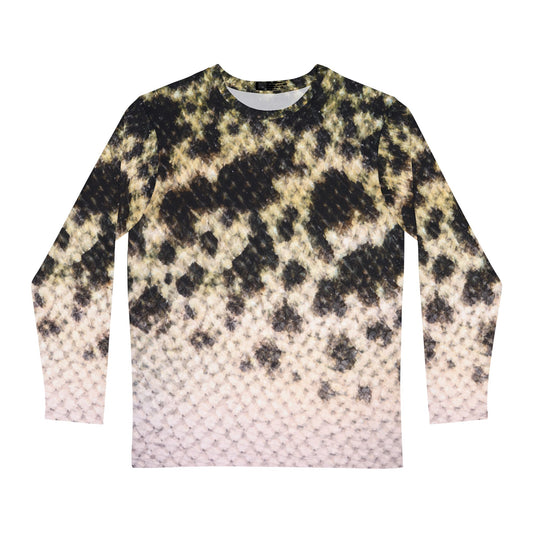 Black Crappie — Unisex Long Sleeve  (SPF 50+)