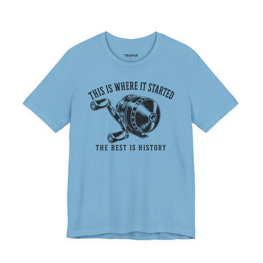 This Is Where It Started — Unisex Cotton Tee
