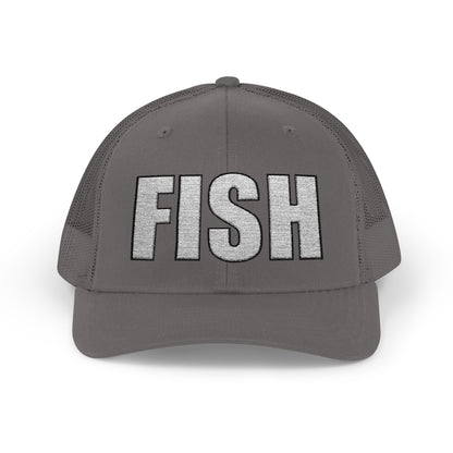 FISH — Embroidered Baseball Cap