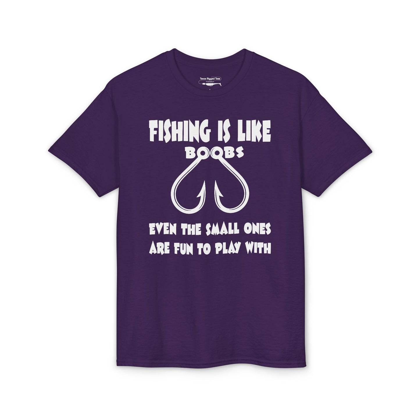 Fishing Is Like Boobs — Unisex DryBlend® T-Shirt
