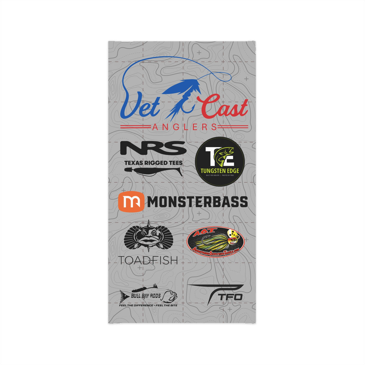 Dave Carrasco Light Gray — Unisex Neck Gaiter (SPF 50+)