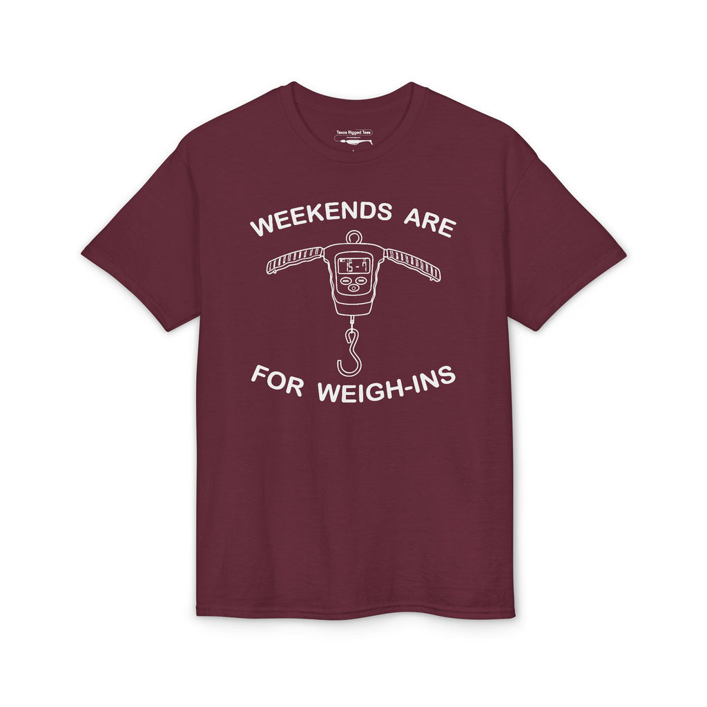 Weekends Are for Weigh-Ins — Unisex DryBlend® T-Shirt