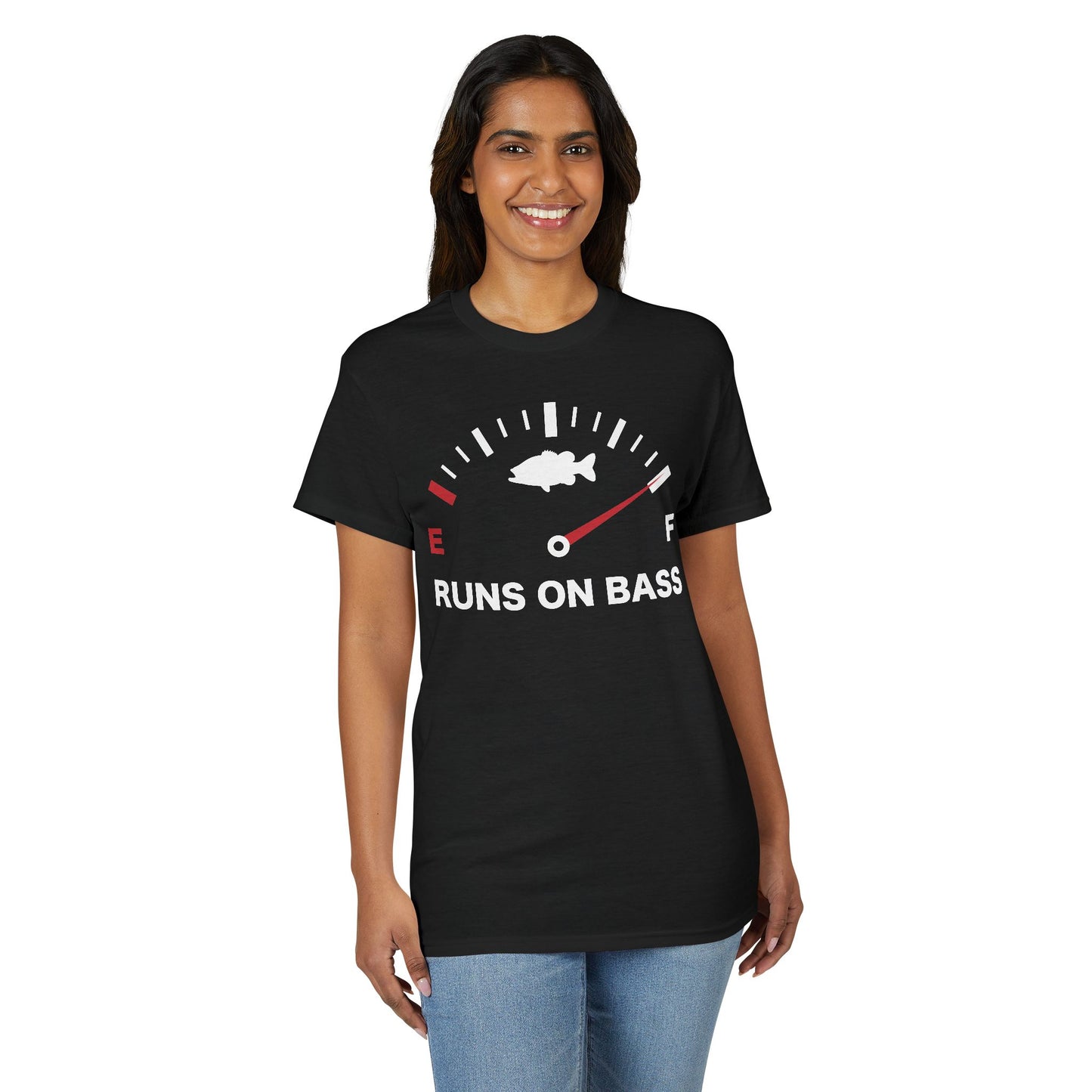 Runs on Bass — Unisex DryBlend® T-Shirt