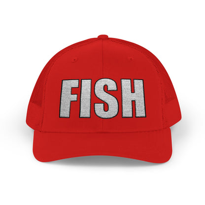 FISH — Embroidered Baseball Cap