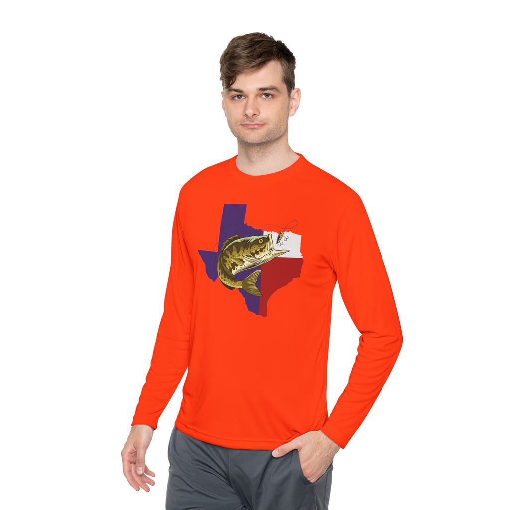 Texas Bass Fishing — Unisex Long Sleeve T-Shirt