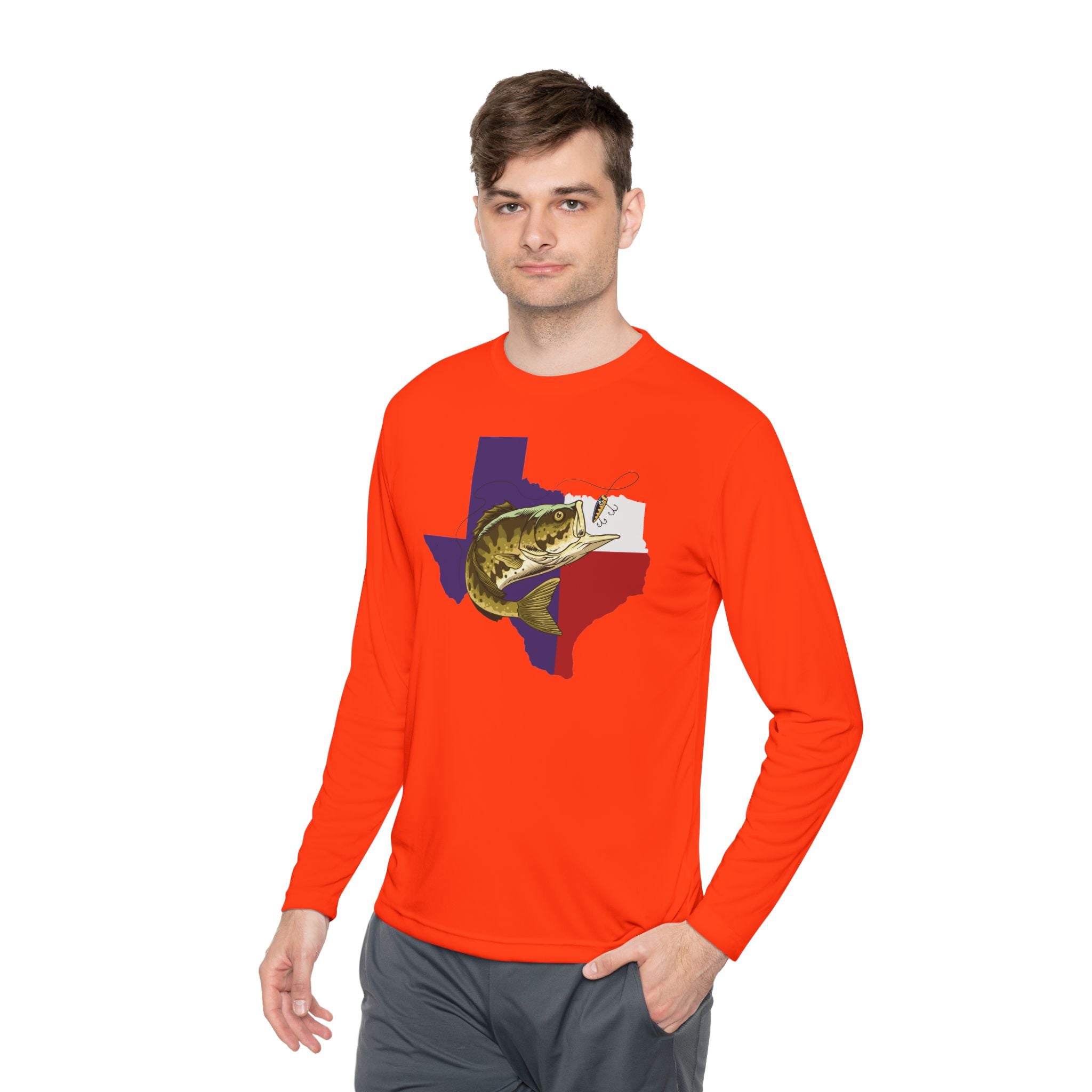 Texas Bass Fishing — Unisex Long Sleeve T-Shirt