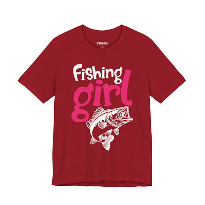 I Know I Fish Like a Girl, Try to Keep Up — Unisex Cotton Tee