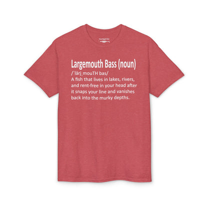 Largemouth Bass Defined — Unisex DryBlend® T-Shirt