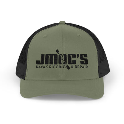 JMOC's Kayak Rigging & Repair (Dark Logo) — Embroidered Baseball Cap