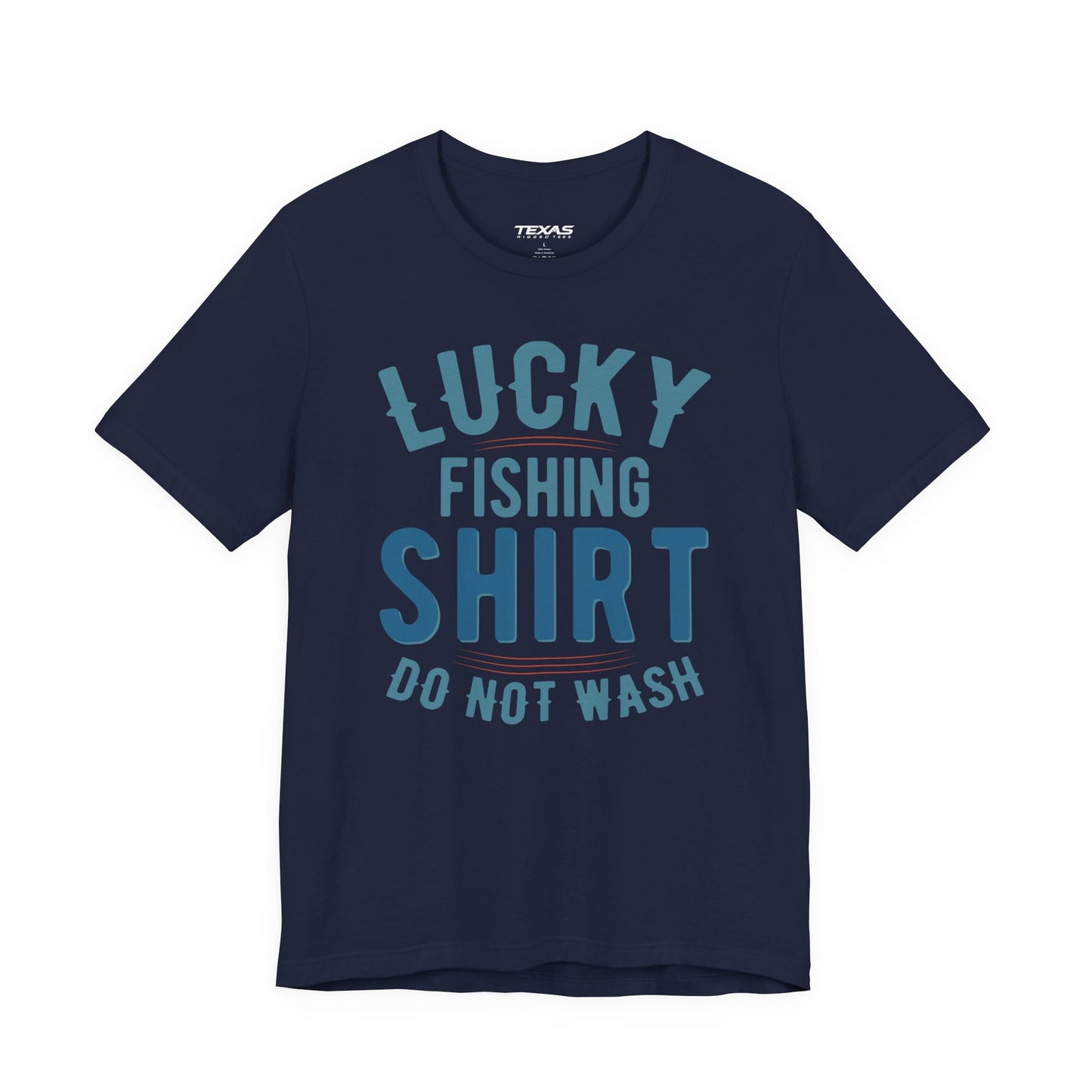 Lucky Fishing Shirt — Unisex Cotton Tee