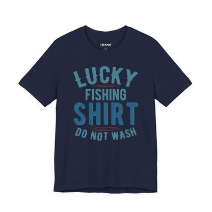Lucky Fishing Shirt — Unisex Cotton Tee