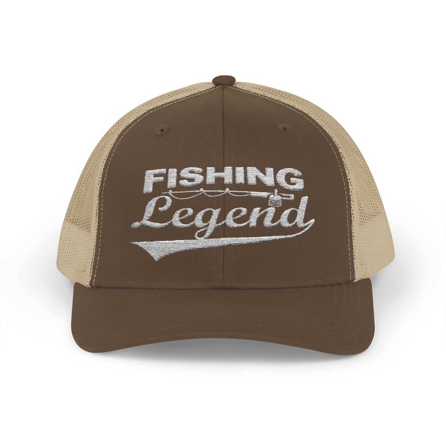 Fishing Legend — Embroidered Baseball Cap