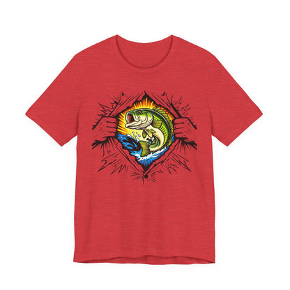 Fishing Is My Superpower — Unisex Cotton Tee