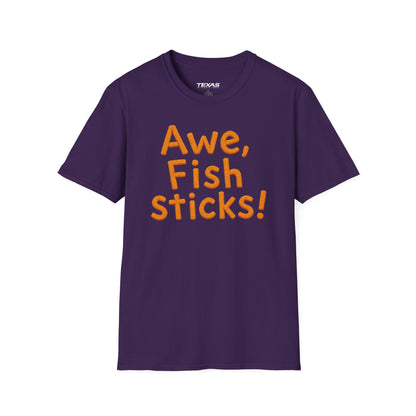 Awe, Fish Sticks! — Unisex Cotton Tee