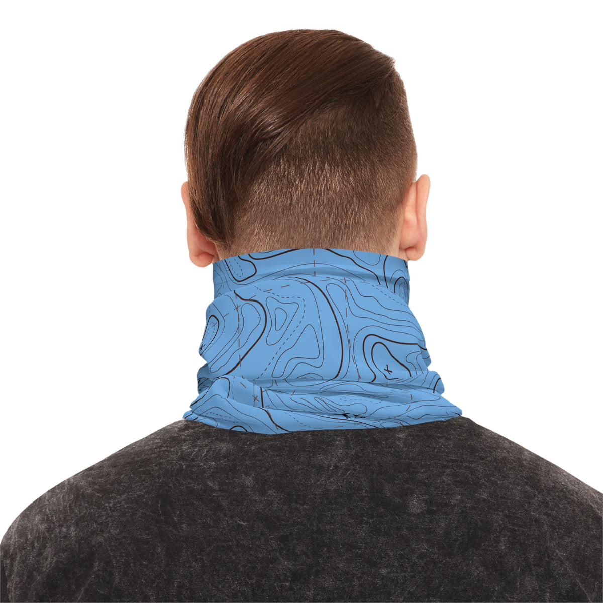 Contour Lines — Unisex Neck Gaiter (SPF 50+)