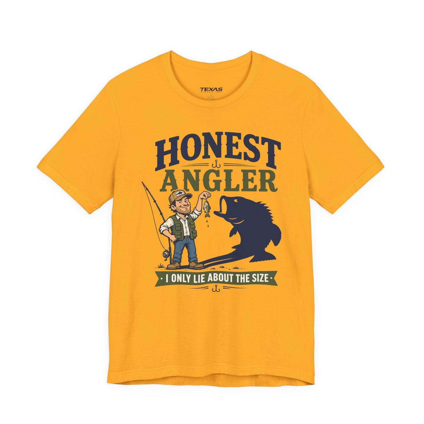 Honest Angler — Unisex Cotton Tee