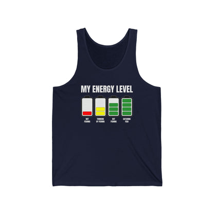 My Energy Level — Unisex Cotton Tank