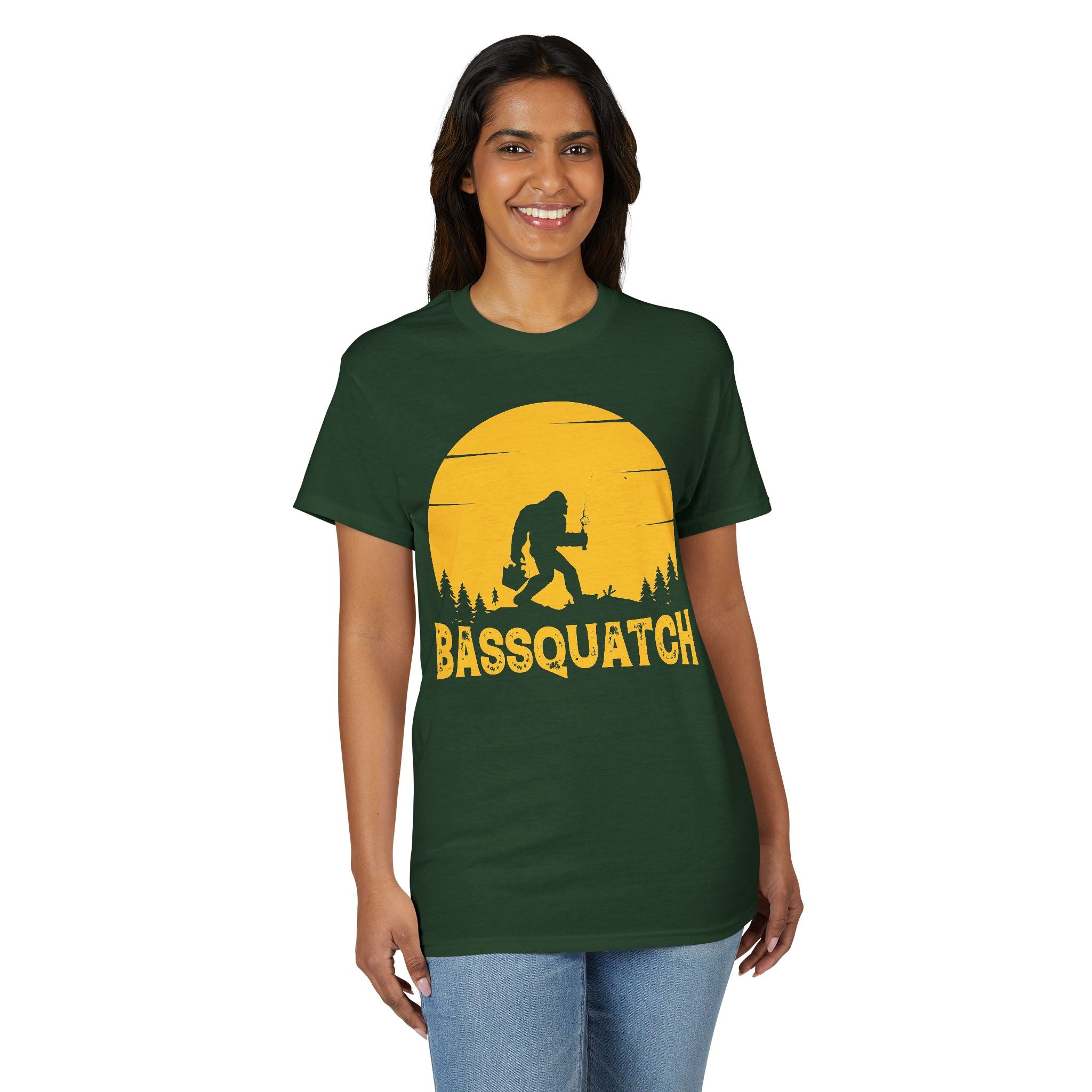 Bassquatch — Unisex DryBlend® T-Shirt