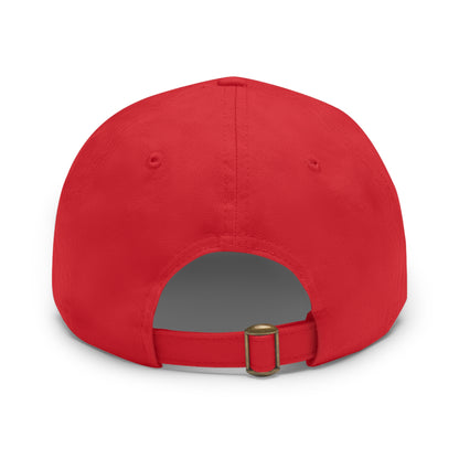JMOC's Baseball Cap with Leather Patch (Rectangle)