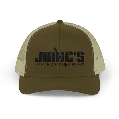 JMOC's Kayak Rigging & Repair (Dark Logo) — Embroidered Baseball Cap