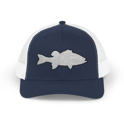 Bass Silhouette — Embroidered Baseball Cap