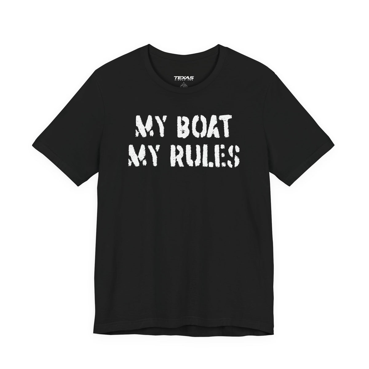 My Boat My Rules — Unisex Cotton Tee