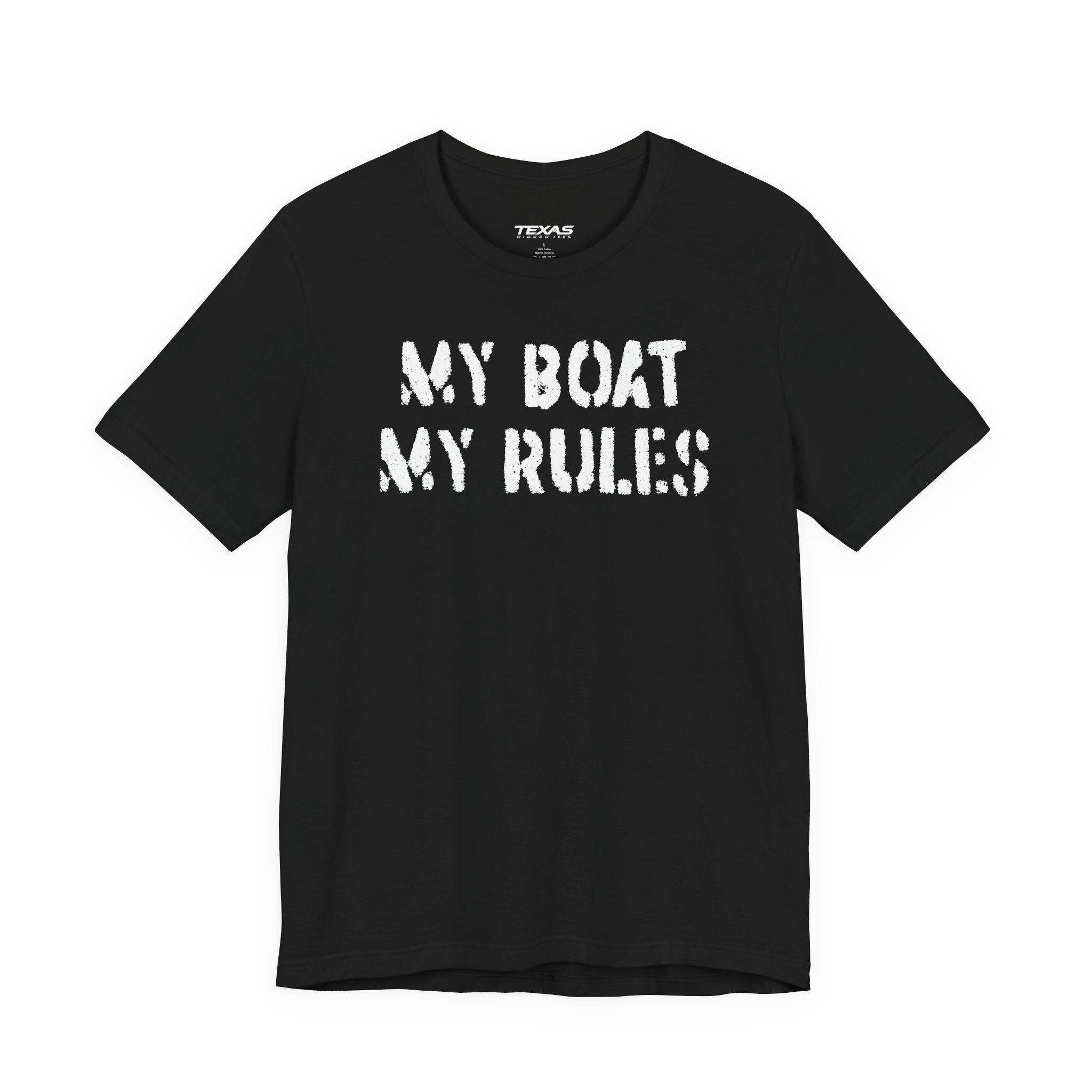 My Boat My Rules — Unisex Cotton Tee