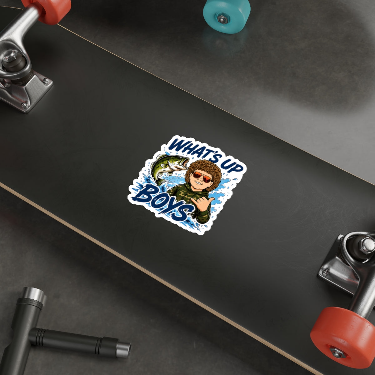 What’s Up Boy's? Hang Loose — Die-Cut Decal