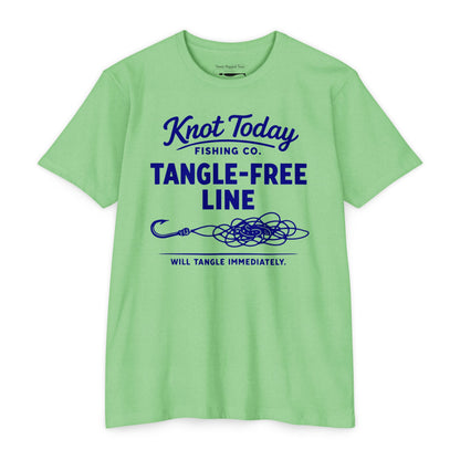 Knot Today Fishing Co. — Unisex Cotton-Poly Blend T-Shirt