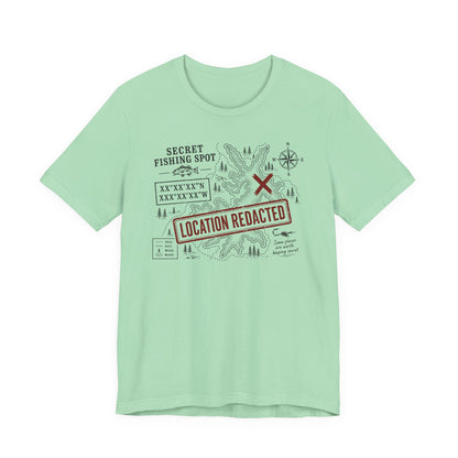 Secret Fishing Spot — Unisex Cotton Tee