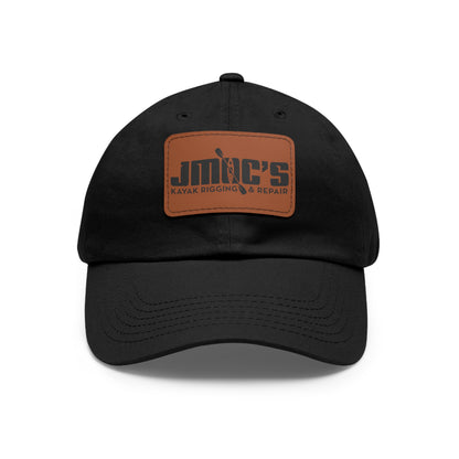 JMOC's Baseball Cap with Leather Patch (Rectangle)