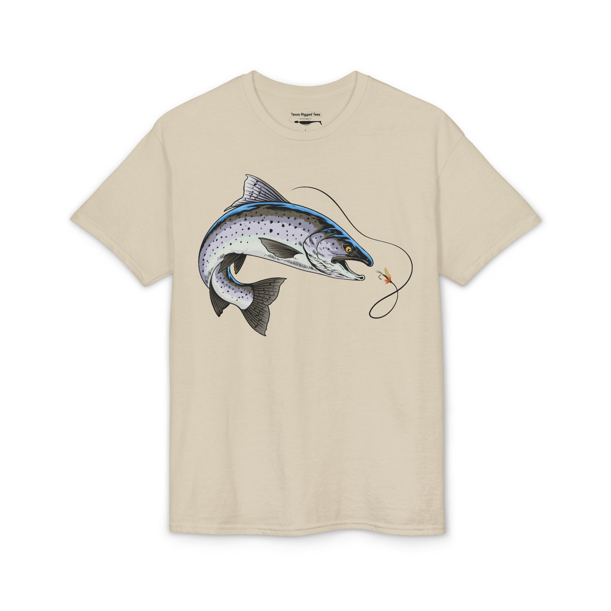 Trout on the Fly — Unisex DryBlend® T-Shirt