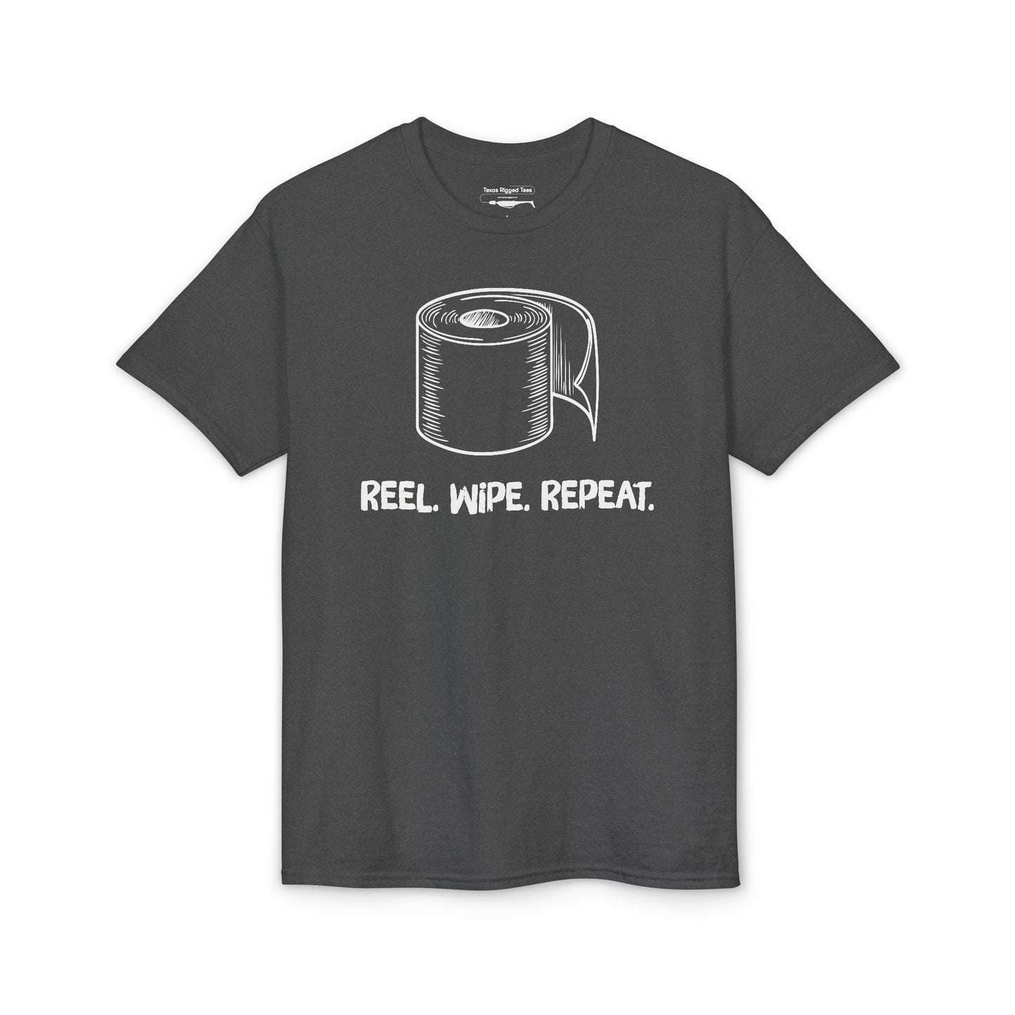 Reel. Wipe. Repeat. — Unisex DryBlend® T-Shirt