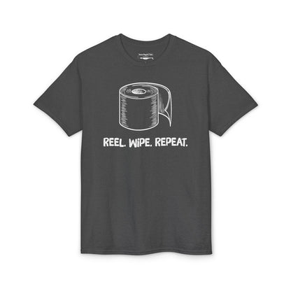 Reel. Wipe. Repeat. — Unisex DryBlend® T-Shirt