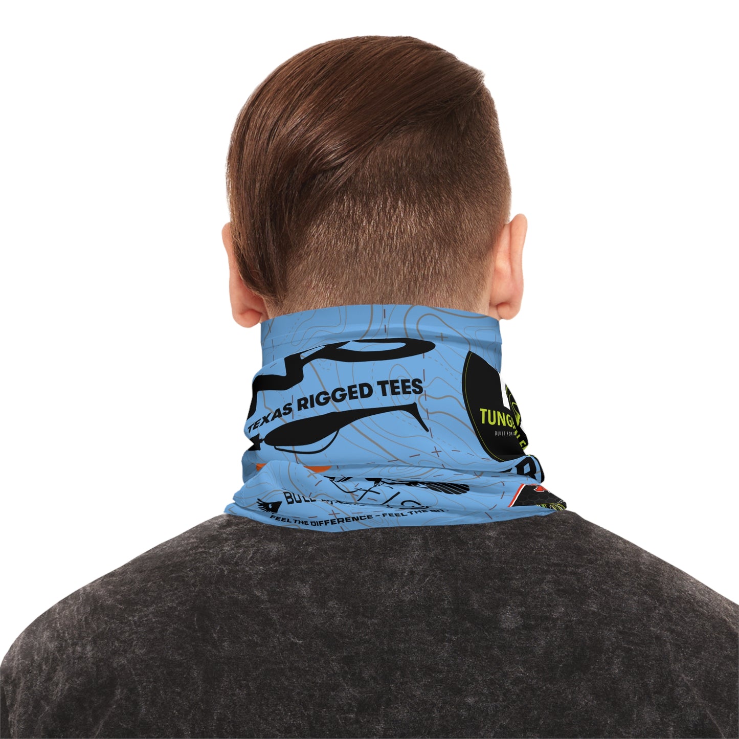 Dave Carrasco Light Blue — Unisex Neck Gaiter (SPF 50+)