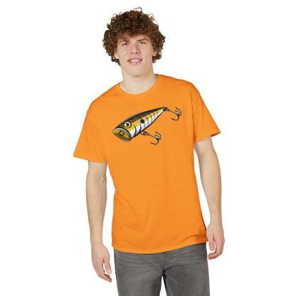 Topwater Popper Lure — Unisex DryBlend® T-Shirt