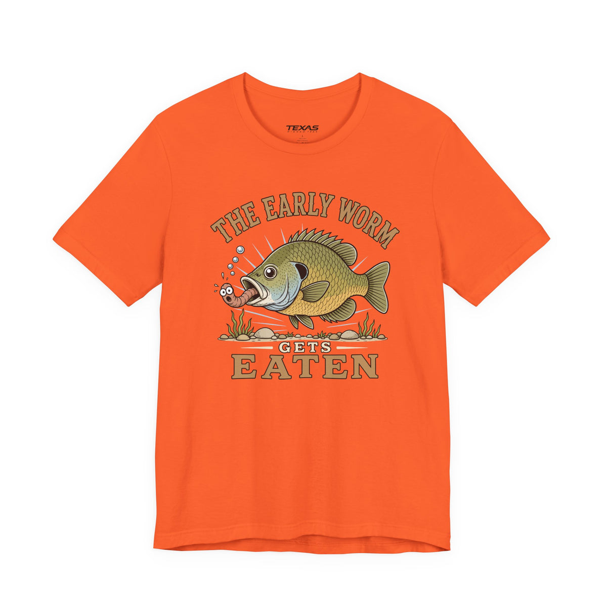 The Early Worm Gets Eaten — Unisex Cotton Tee