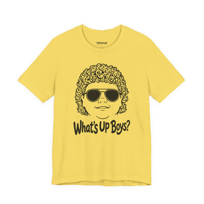 What’s Up Boys? — Unisex Cotton Tee
