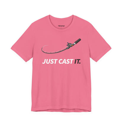 Just Cast It — Unisex Cotton Tee