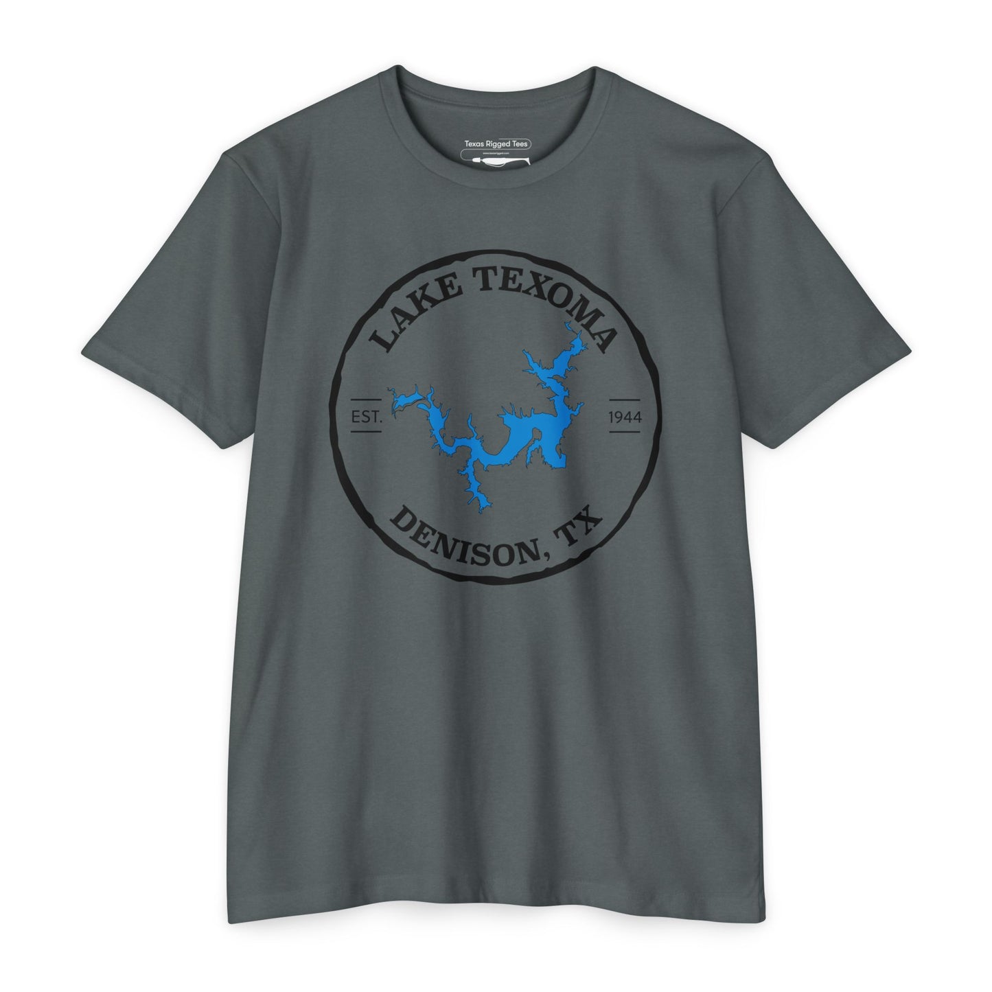 Lake Texoma — Unisex Cotton-Poly Blend T-Shirt