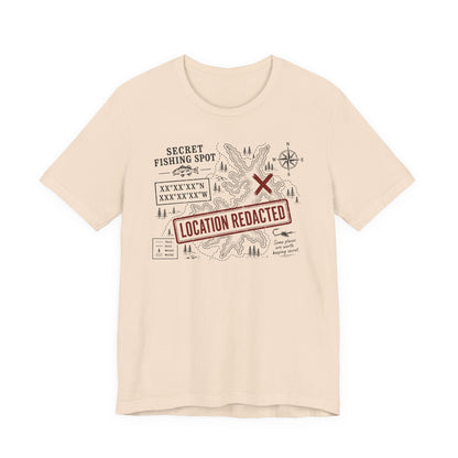 Secret Fishing Spot — Unisex Cotton Tee
