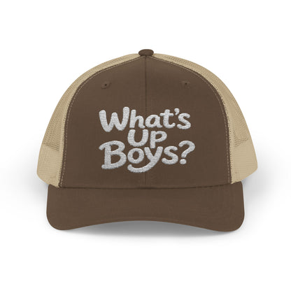 What’s Up Boys? — Embroidered Baseball Cap