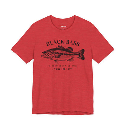 Black Bass — Unisex Cotton Tee