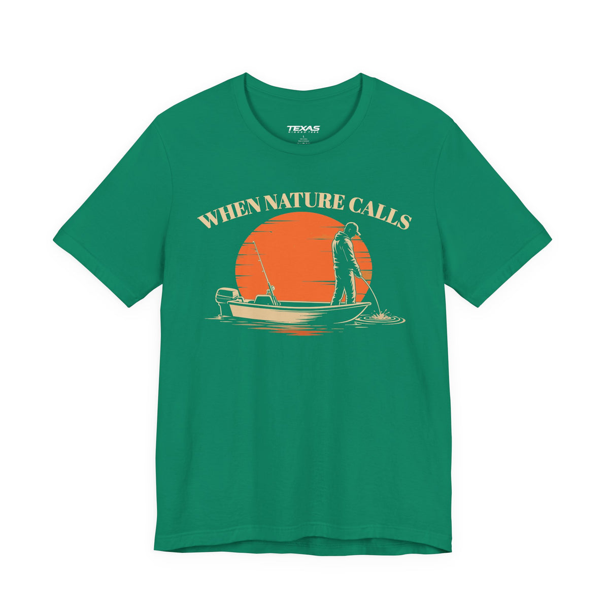 When Nature Calls — Unisex Cotton Tee