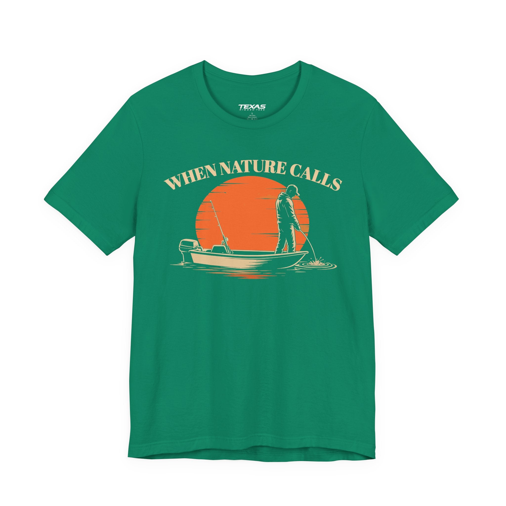 When Nature Calls — Unisex Cotton Tee