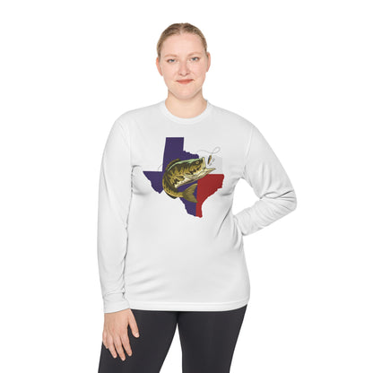 Texas Bass Fishing — Unisex Long Sleeve T-Shirt