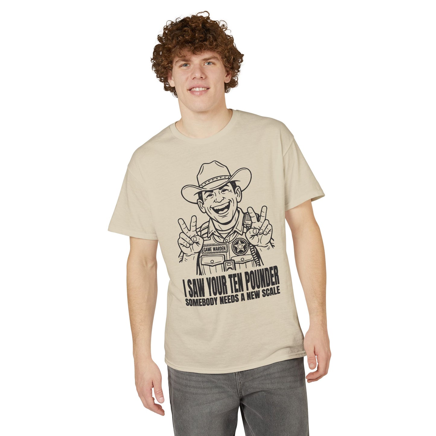 I Saw Your Ten Pounder — Unisex DryBlend® T-Shirt