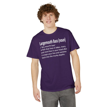 Largemouth Bass Defined — Unisex DryBlend® T-Shirt