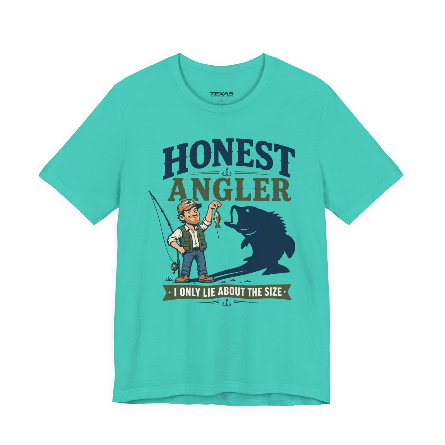 Honest Angler — Unisex Cotton Tee